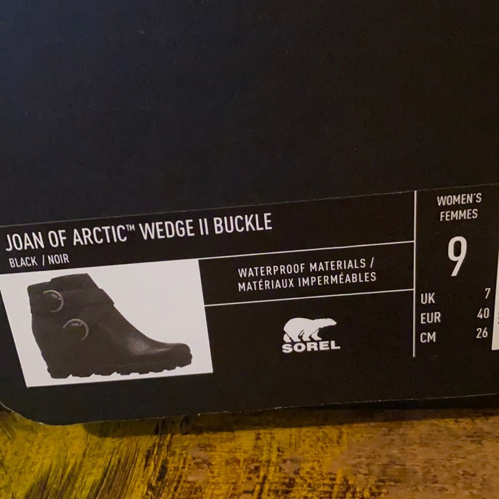 Sorel Joan of Artic Wedge II Buckle.  New - never worn.